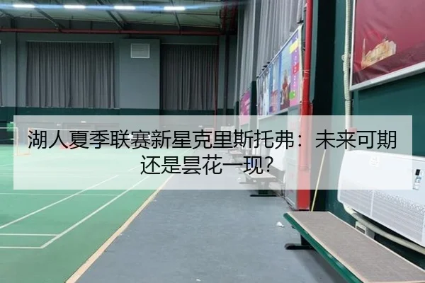 湖人夏季联赛新星克里斯托弗:未来可期还是昙花一现?